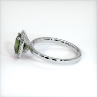 1.42 Ct. Sapphire Ring, 18K White Gold 4