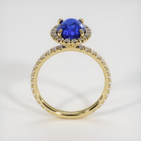 2.99 Ct. Sapphire Ring, 14K Yellow Gold 3