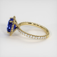 2.99 Ct. Sapphire Ring, 14K Yellow Gold 4