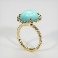 5.68 Ct. Gemstone Ring, 14K Yellow Gold 2