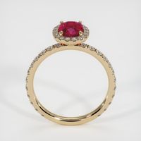 1.11 Ct. Ruby Ring, 14K Yellow Gold 3