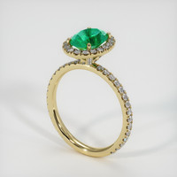 Emerald Ring 2.12 Ct., 18K Yellow Gold Preview