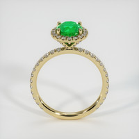 Emerald Ring 1.05 Ct. 18K Yellow Gold Preview