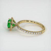 Emerald Ring 1.05 Ct. 18K Yellow Gold Preview
