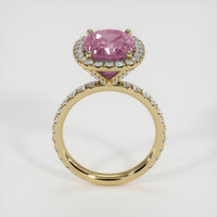 4.45 Ct. Sapphire Ring, 18K Yellow Gold 3