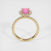 1.74 Ct. Padparadscha Sapphire Ring, 18K Yellow Gold 3
