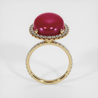 17.55 Ct. Ruby Ring, 18K Yellow Gold 3