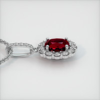 2.02 Ct. Ruby Pendant, Platinum 950 3