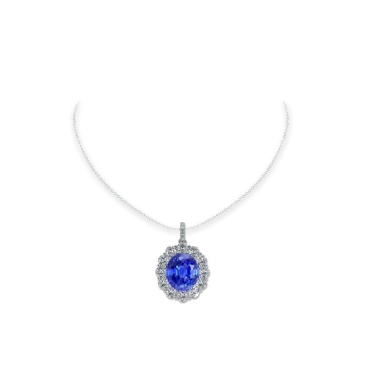 Jewelry image on model