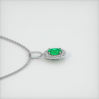 Emerald Pendant 1.66 Ct., 18K White Gold Preview