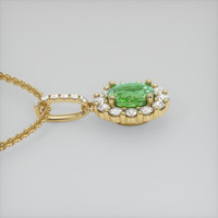 1.53 Ct. Gemstone Pendant, 14K Yellow Gold 3