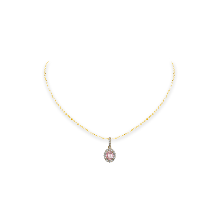 Jewelry image on model