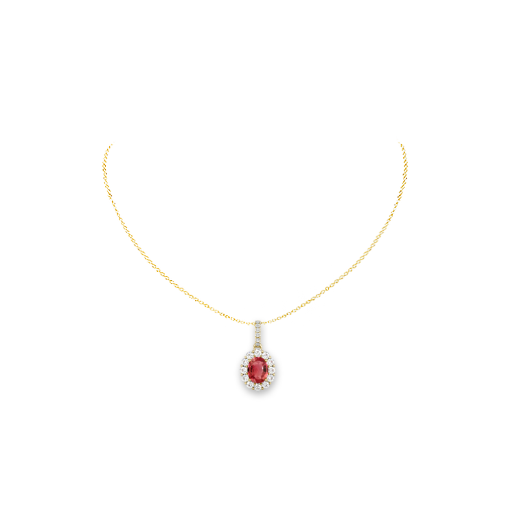 Jewelry image on model