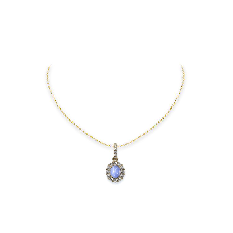 Jewelry image on model