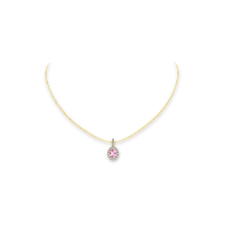 Jewelry image on model