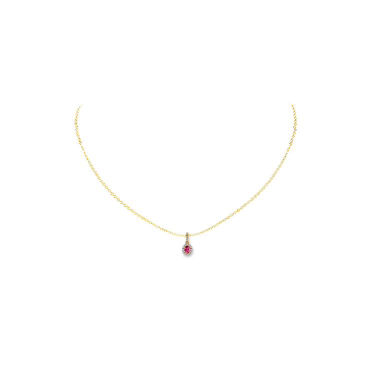 Jewelry image on model