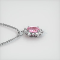 2.57 Ct. Sapphire Pendant, Platinum 950 3