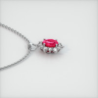 2.36 Ct. Ruby Pendant, Platinum 950 3