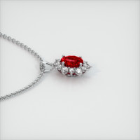 2.27 Ct. Ruby Pendant, Platinum 950 3