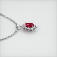 2.02 Ct. Ruby Pendant, Platinum 950 3