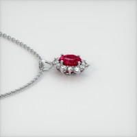 2.03 Ct. Ruby Pendant, Platinum 950 3