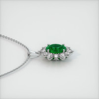 Emerald Pendant 1.16 Ct. 18K White Gold Preview