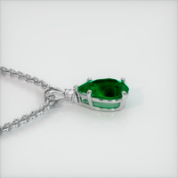4.70 Ct. Emerald Pendant, Platinum 950 3
