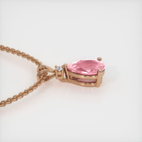 0.99 Ct. Sapphire Pendant, 14K Rose Gold 3
