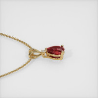 1.01 Ct. Ruby Pendant, 14K Yellow Gold 3