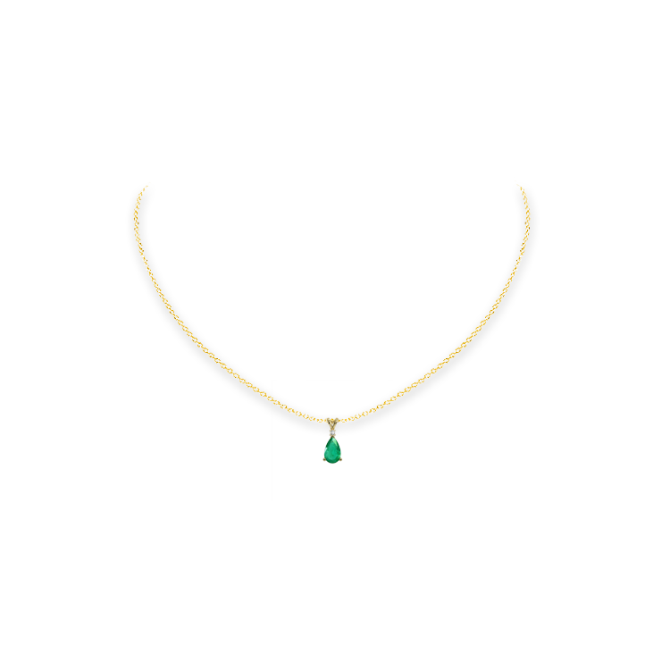 Jewelry image on model