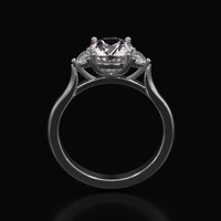 2.26 Ct. Sapphire Ring, Platinum 950 3