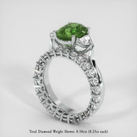2.84 Ct. Sapphire Ring, Platinum 950 2
