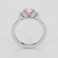 0.61 Ct. Pink Sapphire Ring, Silver 3