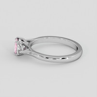 0.61 Ct. Pink Sapphire Ring, Silver 4
