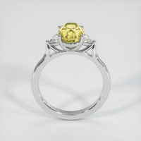 2.67 Ct. Yellow Sapphire Ring, 14K White Gold 3