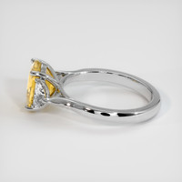2.78 Ct. Sapphire Ring, 14K White Gold 4