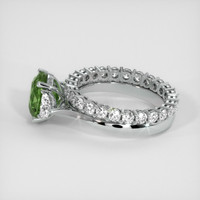 2.84 Ct. Sapphire Ring, 14K White Gold 4