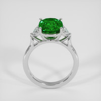 2.97 Ct. Emerald Ring, 18K White Gold 3