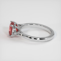 2.06 Ct. Sapphire Ring, 18K White Gold 4
