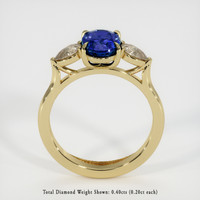 2.16 Ct. Sapphire Ring, 14K Yellow Gold 2