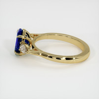 2.16 Ct. Sapphire Ring, 14K Yellow Gold 4