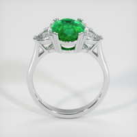 2.14 Ct. Emerald   Ring, Platinum 950 3