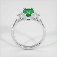 1.19 Ct. Emerald Ring, Platinum 950 3