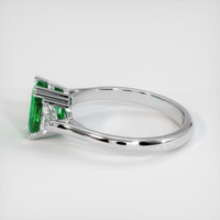 1.19 Ct. Emerald Ring, Platinum 950 4