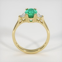 1.35 Ct. Emerald Ring, Platinum 950 3