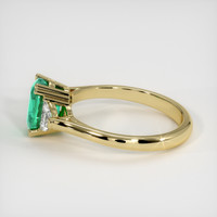 1.35 Ct. Emerald Ring, Platinum 950 4