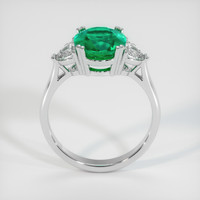 2.10 Ct. Emerald Ring, Platinum 950 3