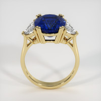 5.75 Ct. Sapphire Ring, 18K Yellow Gold 3