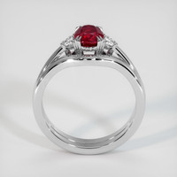 1.80 Ct. Ruby Ring, 14K White Gold 3