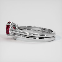 1.80 Ct. Ruby Ring, 14K White Gold 4